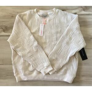The Greii Sweater Size Small NWT with Imperfections Cream